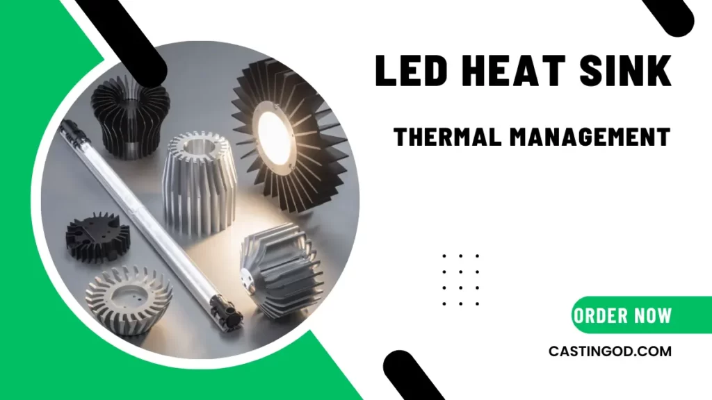 led heat sink thermal management